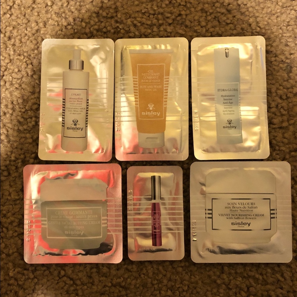 Sisley skincare samples